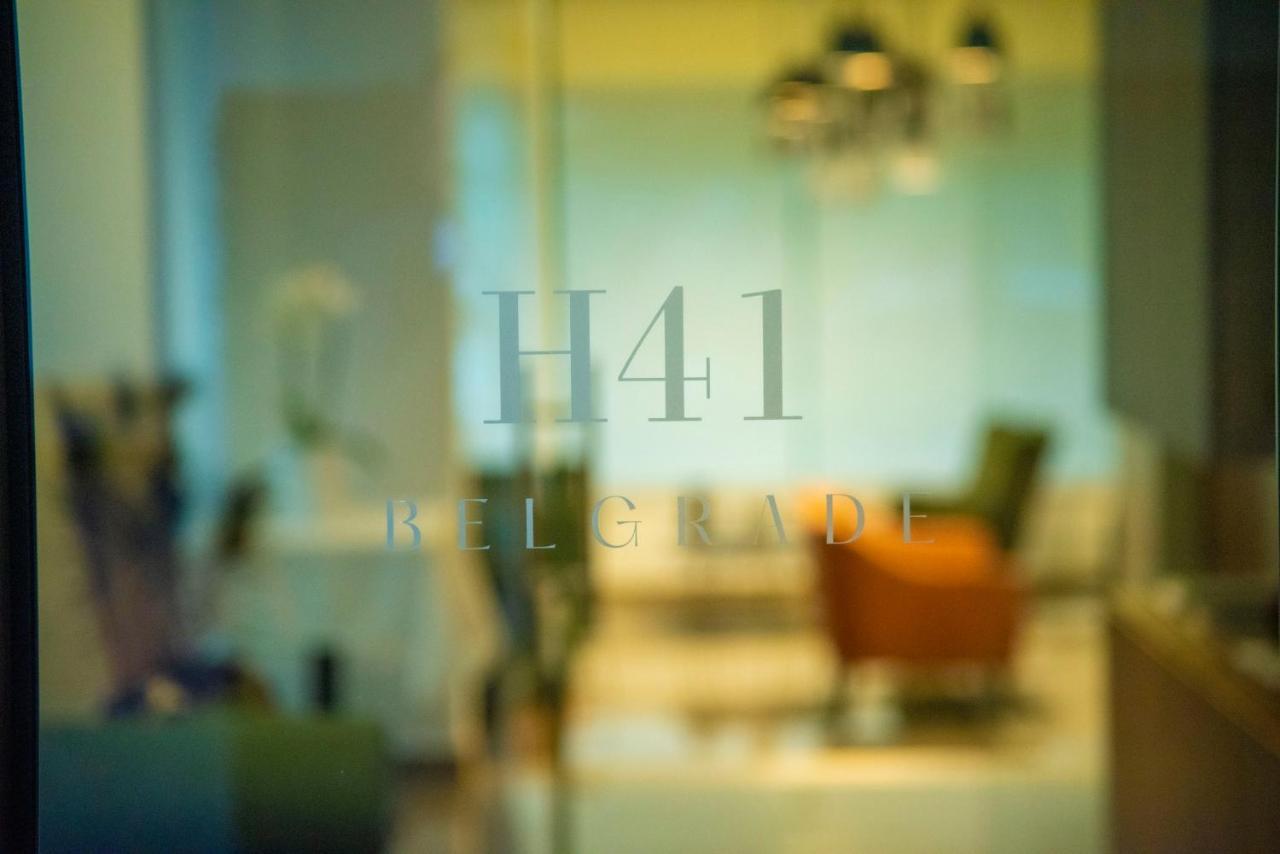 H41 Luxury Suites Belgrado Exterior foto